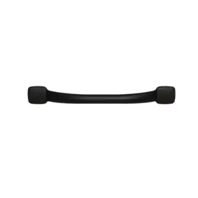 Barre d'appui droite en acier noir mat Godonnier Essentiels Plus 42,3 cm
