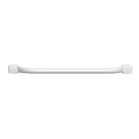Barre d'appui droite en acier blanc mat Godonnier Essentiels Plus 69,3 cm