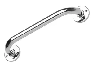 Barre de maintien 30 cm argenté chromé