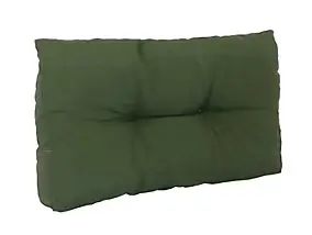 Câle reins coussin palette Easy for life vert kaki L.60 x l.40 x ep.10 cm