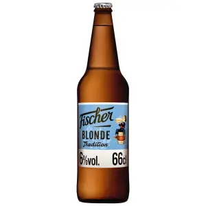 FISCHER Bière blonde 6% 66cl