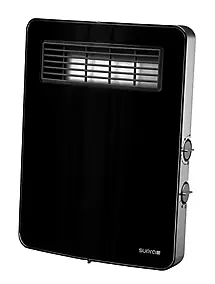 Chauffage d'appoint soufflant 2000W noir, Supra Etno