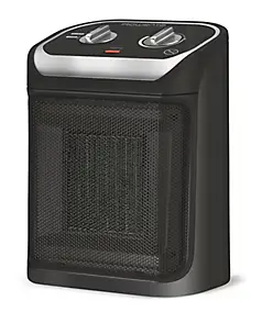 Chauffage d'appoint mobile soufflant 1000/1800W - noir - Rowenta Mini Excel