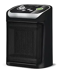 Chauffage d'appoint mobile soufflant 1000/2000W céramique - noir - Rowenta Mini Excel Eco Safe