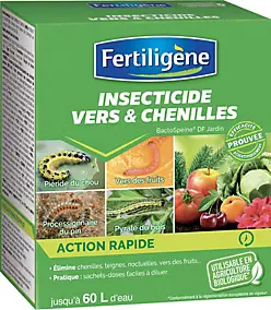 Insecticide biologique vers et chenilles Fertiligène 30g