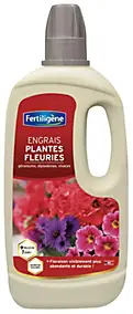 Engrais plantes fleuries géraniums Fertiligène 750ml