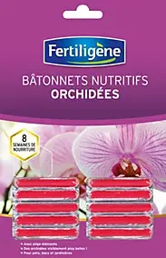 Bâtonnets pour orchidées Fertiligène (x 10)