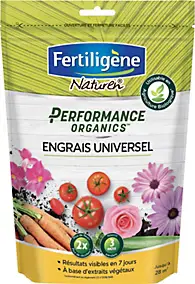 Engrais universel Fertiligène Performance Organics 700g