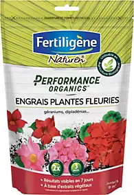 Engrais plantes fleuries Fertiligène Naturen Performance organics 700g