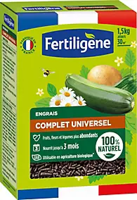 Engrais granulés complet universel FERTILIGENE 1,5kg