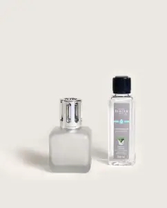 Coffret lampe Berger Glaçon Givrée Citronnelle