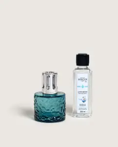Coffret lampe Berger Mirage Bleue