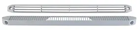 Entrée d'air avec moustiquaire multi débits (15 - 22 - 30 m3/h) Autogyre blanche 29,5 cm
