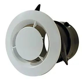Bouche d'extraction VMC Ø125 mm pour cuisine, débit libre, Autogyre