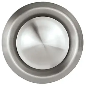 Bouche d'aération réglable inox Ø 100mm Autogyre