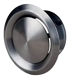 Bouche d'aération réglable inox Ø 125mm Autogyre