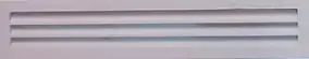 Grille d'aération PVC Autogyre à persiennes avec moustiquaire blanche 283 x 40 mm