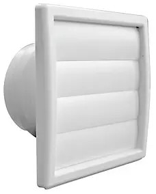 Clapet extérieur blanc Ø 100 à 130 mm