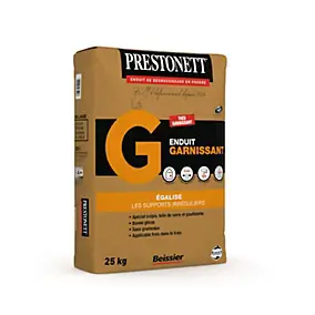 Enduit garnissant Prestonett 25kg blanc