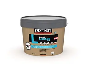 Enduit de lissage en pâte Prestonett pot de 15kg