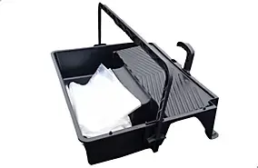 Bac à peinture plat pour manchon 500mm avec recharges Roulor