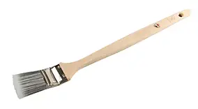 Brosse plate spéciale radiateur toutes peintures 30mm Roulor