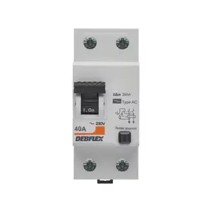 Interrupteur différentiel 40 A. Type AC