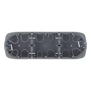 Boîte d'encastrement multimatériaux 3 postes Ø67 x P. 40 mm