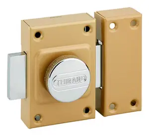 Verrou à bouton automatique sans clé