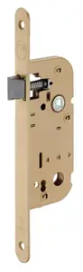 Serrure à encastrer pour porte intérieure - Axe 40 mm - Réversible - cuisine et séjour