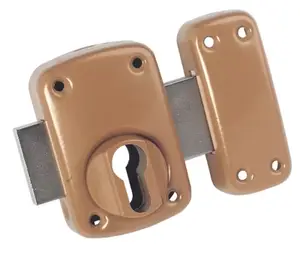 Boîtier de verrou de sûreté pour cylindre profilé époxy bronze