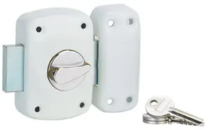 Verrou de sûreté à bouton cylindre 45 mm