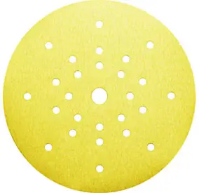 Papier abrasif corindon ø225 mm grain 120, lot de 5