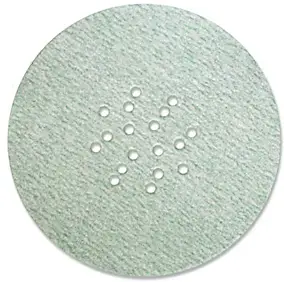 Papier abrasif corindon ø225 mm grain 80 anti-encrassement, lot de 15