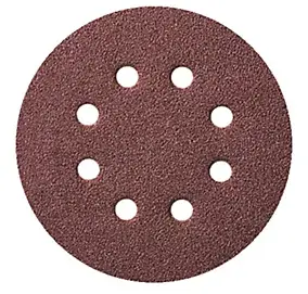 Papier abrasif corindon ø125 mm grain 40/80/120, lot de 20
