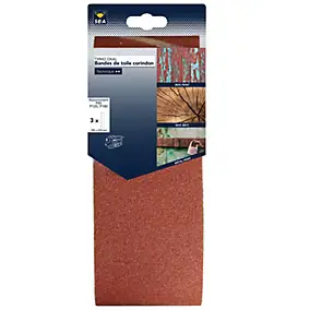 Bande abrasive - grain 80/120/180 - L.61 x l.10 cm - lot de 3 pièce(s) - Sea