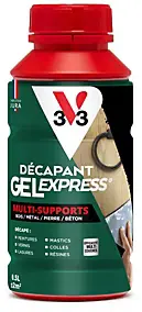 Décapant Gel Express V33 multi supports 0,5L
