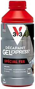 Décapant extérieur Gel Express V33 spécial fer 1L