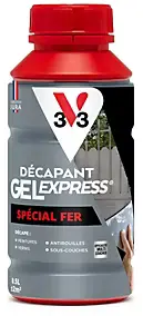 Décapant Gel Express V33 spécial fer 0,5L