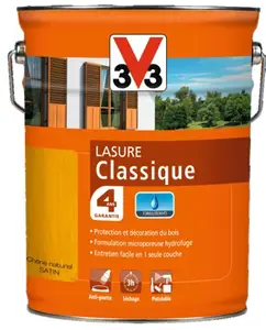 Lasure classique ton chêne 5 L