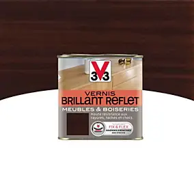 Vernis meubles et boiseries V33 Brillant reflet wengé brillant 0,25L