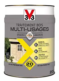 Traitement bois multi-usages V33 20L