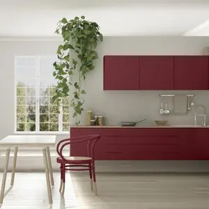 Peinture multi-supports 2en1 Satin 2 L Rouge persan