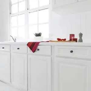 Peinture de rénovation meubles cuisine acrylique satin blanc 0,75 L