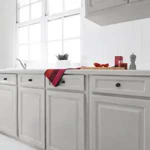 Peinture de rénovation meubles cuisine acrylique satin gris galet 2 L