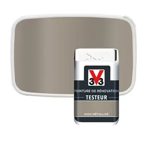 Testeur peinture de rénovation acrylique métallisé inox 50 ml