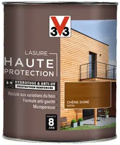 Lasure ton chêne dore satinée 0,75 L