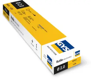 Lot de 155 électrodes enrobées rutile diamètre 2 mm