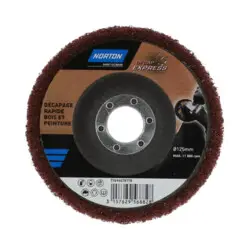 1 disque meuleuse décapage rapide bois et peinture Ø125 mm