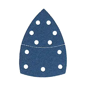 Abrasif pour ponceuse triangulaire Norton 150 x 100 mm, Grain 40 - 5 pièces